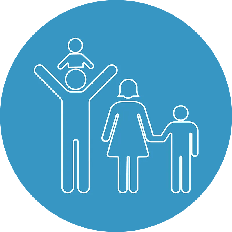Flora & Associates_Icons Family and Parent Support