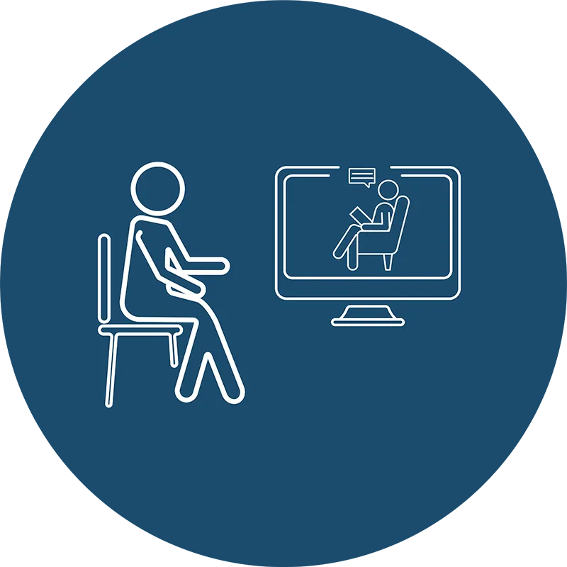 Flora & Associates_Icons Virtual One-on-One Support